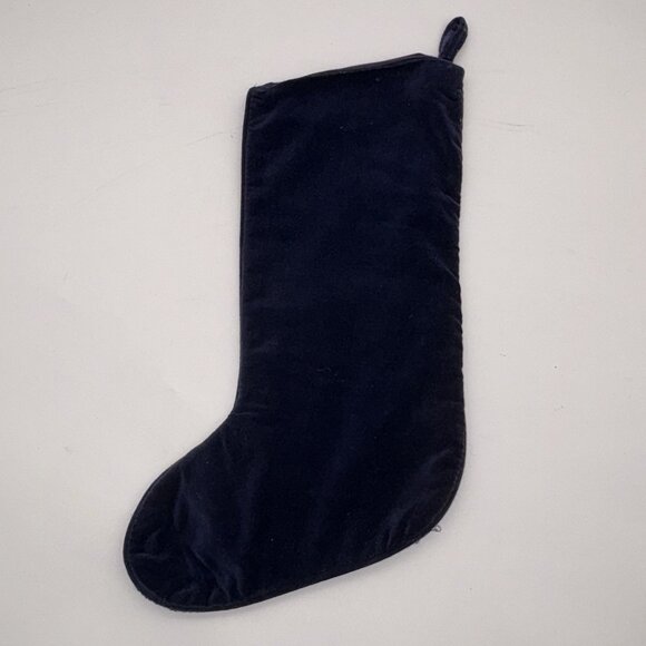 Vtg Imperial Elegance Angel Christmas Blue Stocking Embroidered Needlepoint Wool - Picture 3 of 6